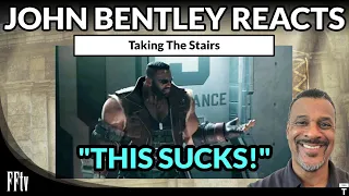 John Bentley Reacts To Barret Taking The Stairs in FF7R