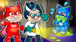 Baby CATBOY Becomes Zombie? Poor Baby Don't Scare 🥺 | Catboy's Life Story | PJ MASKS 2D ANIMATION