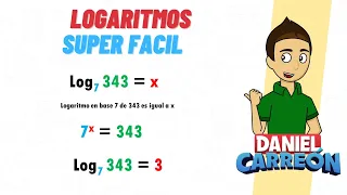 LOGARITMOS Super fácil - Para principiantes