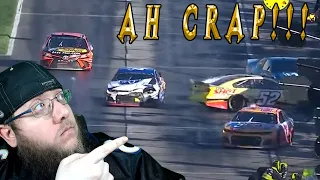 FAT GUY REACTS TO The TOP 50 NASCAR CRASHES OF THE 2019 SEASON