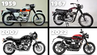 The Evolution of the Triumph Bonneville (1959-2022)