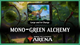 🌳Large and in Charge Mono-Green | 2023 Alchemy Starter Deck [MTG Arena Free-To-Play Upgrade Guide]