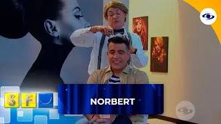 Carlos Calero decide hacerse un arreglito en la peluquería de Norbert