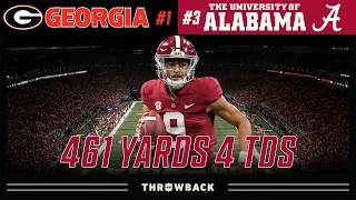 Bryce Young Cooks CFB’s Greatest Defense! (#1 Georgia vs. #3 Alabama, 2021 SEC Championship)