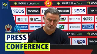 Press Conference OGC NICE - OLYMPIQUE DE MARSEILLE (1-1) / Week 3 - Ligue 1 Uber Eats / 2021-2022