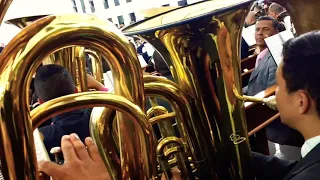 TUBAS NA MARCAÇÃO/ BATISMO CABREÚVA BONFIM / Hino 02 “De Deus tu és eleita”