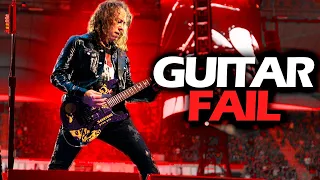 KIRK HAMMETT GUITAR FAIL LIVE DURING ORION HARMONY (2023) #METALLICA