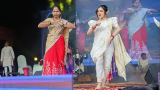 Amruta Khanvilkar In #Chandra Fame  || #chandramukhi || DIWALI PAHAT  || live Chandra dance।