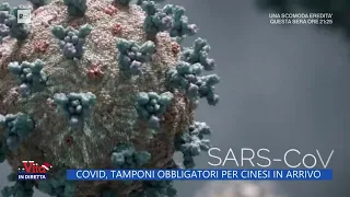 Covid, tamponi obbligatori per i voli provenienti dalla Cina - La vita in diretta - 29/12/2022