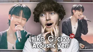 THIS IS BEAUTIFUL! (Jimin x Lee Mujin 'Like Crazy' Acoustic Live Performance | Reaction)