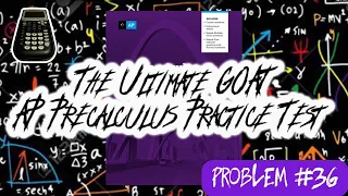 The Ultimate GOAT AP Precalculus Practice Test: Problem #36 (Comparing Logarithmic with Linear)