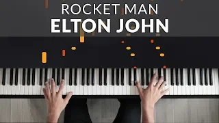 Rocket Man - Elton John | Tutorial of my Piano Cover