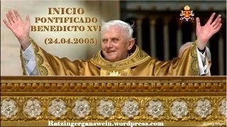 24/04/2005: INICIO PONTIFICADO BENEDICTO XVI