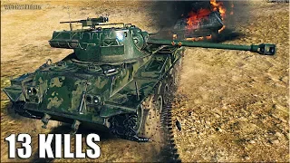 Type 64 wot как играть на прем лт 🌟 Колобанов, 13 фрагов 🌟 World of Tanks лучший бой