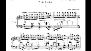 Aleksandr Scriabin - 3 Etudes in different intervals Op. 65 (GSARCI VIDEO VERSION)