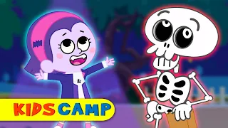 Kidscamp | Halloween Makes Us Happy Song 🎃  Halloween Songs For Kids | Spooky Cute Rhymes