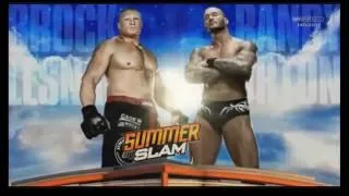 WWE SummerSlam 2016 Official Match Card l Brock Lesnar vs. Randy Orton
