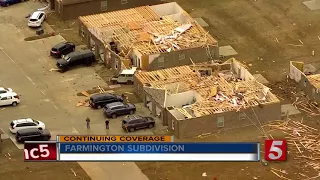 Nearly 90 Homes Damaged In Clarksville Tornadoes