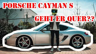 Porsche Cayman S Driften? & 0-100 Getriebe gekillt?🤯 Lustiger Motovlog💀💩