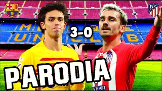 Canción Barcelona vs Atlético Madrid 3-0 (Parodia LA FALDA - Myke Towers)