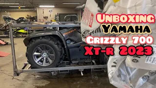 Unboxing New Yamaha grizzly xt-r 2023😍