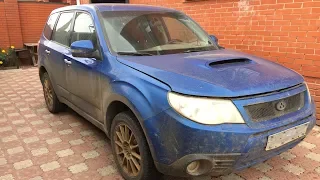 Автоподбор Ижевск. Осмотр Subaru Forester, 2013 - трэш в салоне