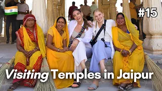 Chaos AGAIN, Visiting Temples in Jaipur, INDIAN Elephants & Many Selfies Again 🇮🇳 - INDIA Vlog #15