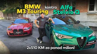 Alfa Stelvio Q vs BMW M3 Touring