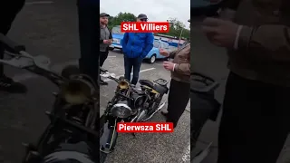 SHL Villiers Pierwsza SHL #motocykl #prl #shl #przedwojenna #motoryzacja #motobazar #polskawieś