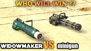 GTA 5 - WIDOWMAKER VS MINIGUN! (WHICH IS BEST?)