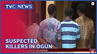 Ogun Murder: Police parade suspected killers of Abosede