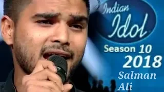 Qawwali SONG salman ali indian idol || SALMAN ALI Indian idol season 10  best song