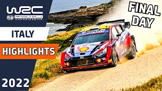 WRC Rally Highlights : Rally Italia Sardegna 2022 - Final Day - Morning