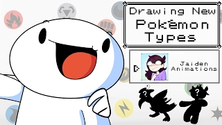 Drawing New Pokemon Types w/Jaiden Animations