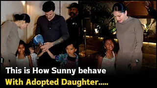 Sunny Leone Behaves with Her Adopted Daughter in such a beautiful way