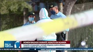 Homem baleado durante assalto em Almada