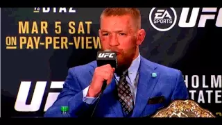 Conor McGregor talks why he lost to Nate Diaz