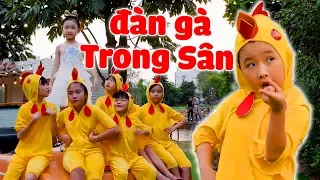 Đàn Gà Trong Sân ♫ Bé Candy Ngọc Hà ♫♫ Nhạc Thiếu Nhi Vui Nhộn Dành Cho Bé Trẻ Mầm