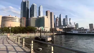 NEW YORK CITY 4K WALKING TOUR- CIRCLE LINE PIER 84 at HUDSON RIVER PARK #nyc #walking #manhattan