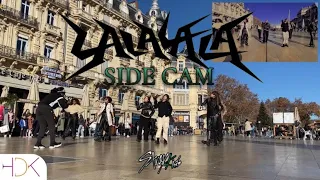 [K-POP IN PUBLIC SIDE CAM] 스트레이 키즈 - '락 (樂) (LALALALA)' KPOP Dance Cover by HDK from France