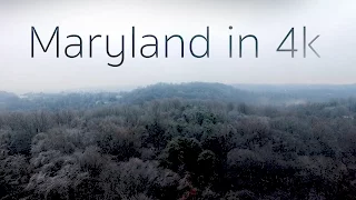 Aerial View of Maryland [4k]
