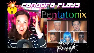 PENTATONIX - DAFT PUNK Medley | First time hearing | Reaction