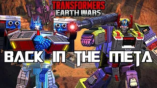 New/Old top technique with Lazer Optimus/Armada Megatron makes a comeback! Transformers Earth Wars