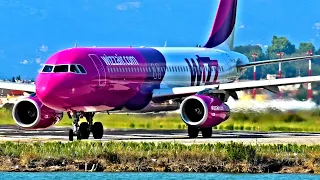 CORFU AIRPORT 2020 - Beautiful Scenic Plane Spotting - 21/09/20