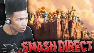 ETIKA REACTS TO SUPER SMASH BROS. DIRECT - 11/1/2018 ( FULL REACTION )