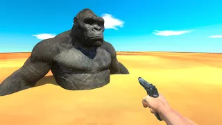 I Saved King Kong From the Lava - Animal Revolt Battle Simulator