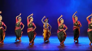 Neela megha sareera kuchipudi tharangam ATHMA NADANOLSAVAM FESTIVAL Disciples of RLV Adwaidh.R