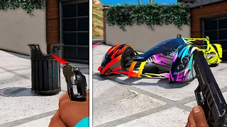 TUDO QUE EU ATIRAR MUDA PARA UMA COISA ALEATÓRIA NO GTA 5!