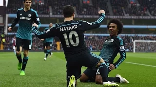 Eden Hazard & Wllian vs Manchester City HD (22/02/2016)