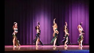 Amya Sayad Performance | Belly Dance group choreography by Stefanya | L. A. Bellydance Academy